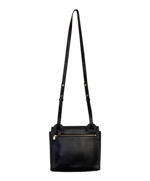 DELVAUX（デルヴォー）DELVAUX (デルヴォー) ショルダーバッグ ブラックの古着・服飾アイテム