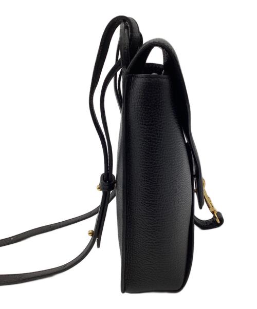 DELVAUX（デルヴォー）DELVAUX (デルヴォー) ショルダーバッグ ブラックの古着・服飾アイテム