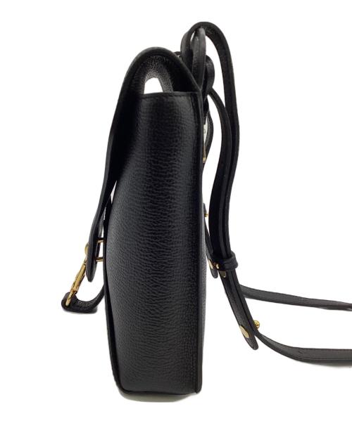 DELVAUX（デルヴォー）DELVAUX (デルヴォー) ショルダーバッグ ブラックの古着・服飾アイテム