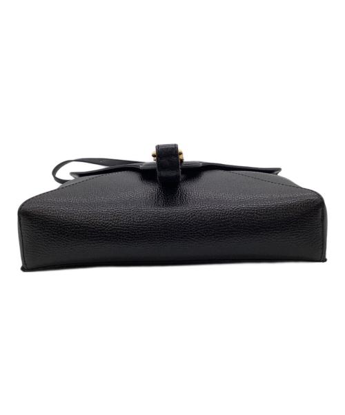DELVAUX（デルヴォー）DELVAUX (デルヴォー) ショルダーバッグ ブラックの古着・服飾アイテム