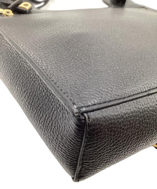 DELVAUX（デルヴォー）DELVAUX (デルヴォー) ショルダーバッグ ブラックの古着・服飾アイテム