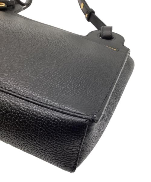 DELVAUX（デルヴォー）DELVAUX (デルヴォー) ショルダーバッグ ブラックの古着・服飾アイテム