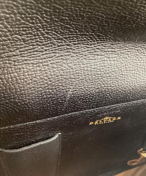 DELVAUX（デルヴォー）DELVAUX (デルヴォー) ショルダーバッグ ブラックの古着・服飾アイテム