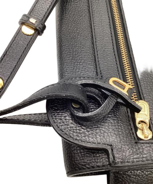 DELVAUX（デルヴォー）DELVAUX (デルヴォー) ショルダーバッグ ブラックの古着・服飾アイテム