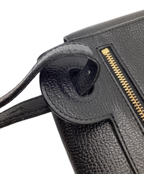 DELVAUX（デルヴォー）DELVAUX (デルヴォー) ショルダーバッグ ブラックの古着・服飾アイテム