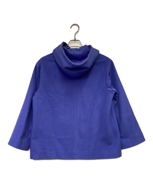 MACKINTOSH PHILOSOPHY（マッキントッシュ フィロソフィー）MACKINTOSH PHILOSOPHY (マッキントッシュ フィロソフィー) HONLY（ホンリー）ショートビーバーフーデッドコート ブルー サイズ:36の古着・服飾アイテム
