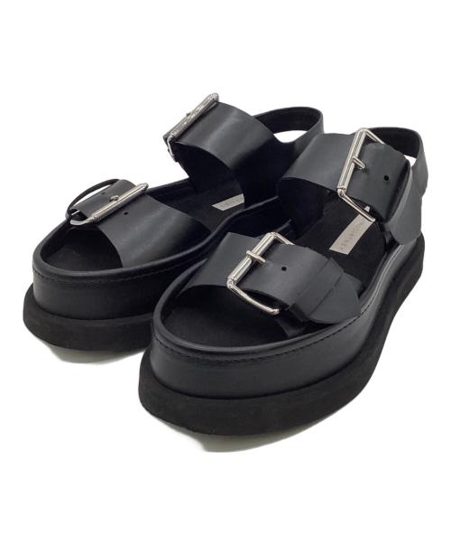 STELLA McCARTNEY（ステラマッカートニー）STELLA McCARTNEY (ステラマッカートニー) プラットフォームサンダル ブラック サイズ:37の古着・服飾アイテム
