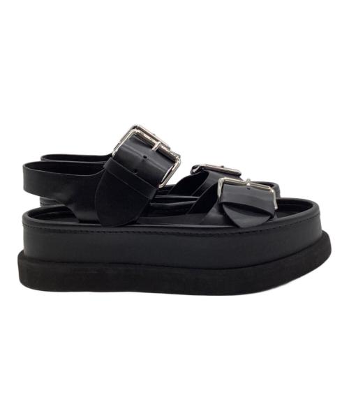 STELLA McCARTNEY（ステラマッカートニー）STELLA McCARTNEY (ステラマッカートニー) プラットフォームサンダル ブラック サイズ:37の古着・服飾アイテム