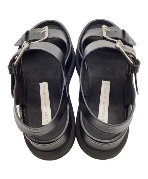 STELLA McCARTNEY（ステラマッカートニー）STELLA McCARTNEY (ステラマッカートニー) プラットフォームサンダル ブラック サイズ:37の古着・服飾アイテム