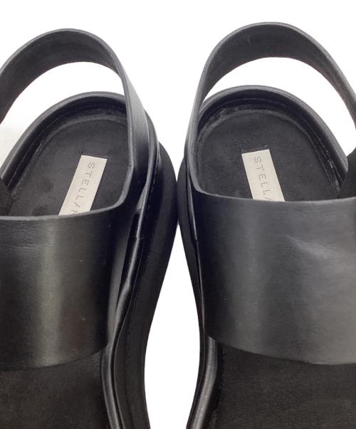 STELLA McCARTNEY（ステラマッカートニー）STELLA McCARTNEY (ステラマッカートニー) プラットフォームサンダル ブラック サイズ:37の古着・服飾アイテム