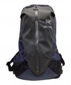 ARC'TERYXアークテリクス）の古着「Arro 22 Backpack（アロー 22 バックパック）」｜ネイビー×ブラック