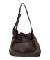 FURLA (フルラ) AURA M DRAWSTRING（アウラ M ドローストリングバッグ） ダークブラウン：15000円