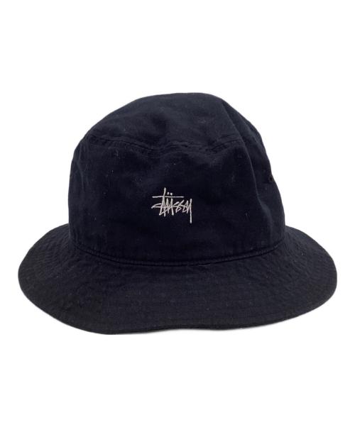 stussy（ステューシー）stussy (ステューシー) バケットハット ブラック サイズ:L/XLの古着・服飾アイテム
