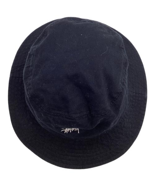 stussy（ステューシー）stussy (ステューシー) バケットハット ブラック サイズ:L/XLの古着・服飾アイテム
