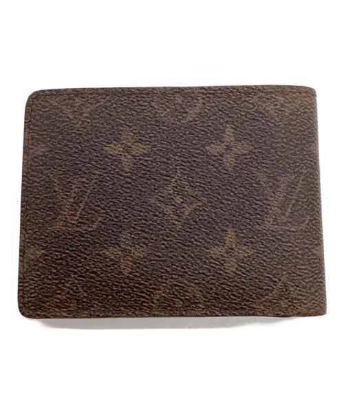 LOUIS VUITTON（ルイ ヴィトン）LOUIS VUITTON (ルイ ヴィトン) モノグラム・ダスト ポルトフォイユ・ミュルティプル ブラウン・ベージュの古着・服飾アイテム