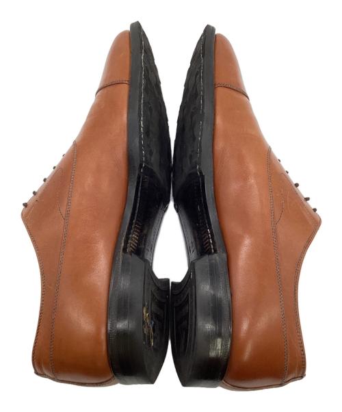 SCOTCH GRAIN（スコッチグレイン）SCOTCH GRAIN (スコッチグレイン) ストレートチップシューズ ブラウン サイズ:24.5cmの古着・服飾アイテム