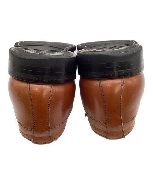 SCOTCH GRAIN（スコッチグレイン）SCOTCH GRAIN (スコッチグレイン) ストレートチップシューズ ブラウン サイズ:24.5cmの古着・服飾アイテム