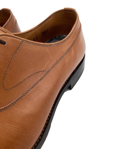 SCOTCH GRAIN（スコッチグレイン）SCOTCH GRAIN (スコッチグレイン) ストレートチップシューズ ブラウン サイズ:24.5cmの古着・服飾アイテム