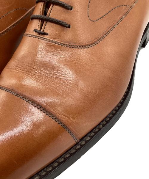 SCOTCH GRAIN（スコッチグレイン）SCOTCH GRAIN (スコッチグレイン) ストレートチップシューズ ブラウン サイズ:24.5cmの古着・服飾アイテム