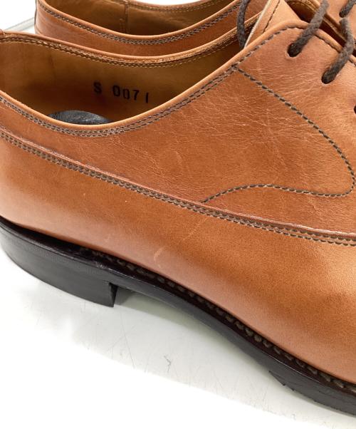 SCOTCH GRAIN（スコッチグレイン）SCOTCH GRAIN (スコッチグレイン) ストレートチップシューズ ブラウン サイズ:24.5cmの古着・服飾アイテム