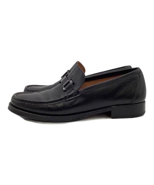 Salvatore Ferragamo（サルヴァトーレ フェラガモ）Salvatore Ferragamo (サルヴァトーレ フェラガモ)  ローファー ブラック サイズ:6.5の古着・服飾アイテム