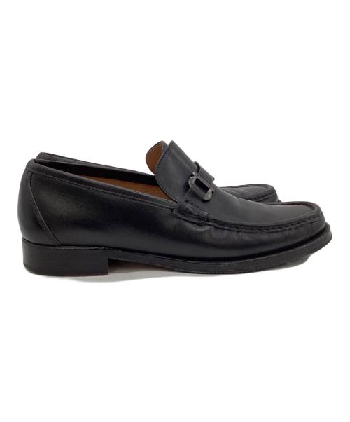 Salvatore Ferragamo（サルヴァトーレ フェラガモ）Salvatore Ferragamo (サルヴァトーレ フェラガモ)  ローファー ブラック サイズ:6.5の古着・服飾アイテム