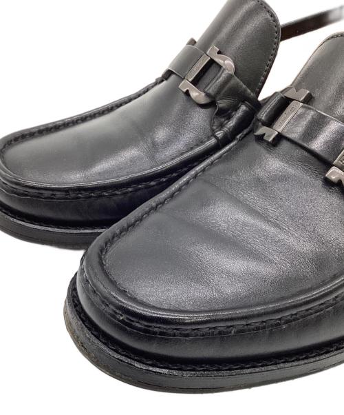 Salvatore Ferragamo（サルヴァトーレ フェラガモ）Salvatore Ferragamo (サルヴァトーレ フェラガモ)  ローファー ブラック サイズ:6.5の古着・服飾アイテム
