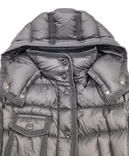MONCLER（モンクレール）MONCLER (モンクレール) HERMINE（エルミンヌ）ダウンコート グレー サイズ:1の古着・服飾アイテム
