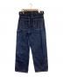 moussy (マウジー) MOANDMO CLOTHING (モーアンドモークロージング) DOUBLE KNEE STRAIGHT（ダブル ニー ストレート）デニムパンツ ブルー サイズ:2：15000円