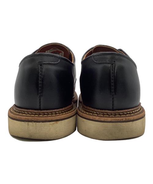 RED WING（レッドウィング）RED WING (レッドウィング) ROUND-TOE WORK OXFORD（ラウンドトゥ ワーク オックスフォード） ブラック サイズ:US7.5Dの古着・服飾アイテム