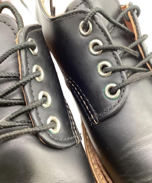 RED WING（レッドウィング）RED WING (レッドウィング) ROUND-TOE WORK OXFORD（ラウンドトゥ ワーク オックスフォード） ブラック サイズ:US7.5Dの古着・服飾アイテム