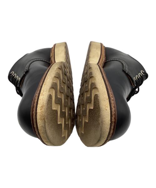 RED WING（レッドウィング）RED WING (レッドウィング) ROUND-TOE WORK OXFORD（ラウンドトゥ ワーク オックスフォード） ブラック サイズ:US7.5Dの古着・服飾アイテム
