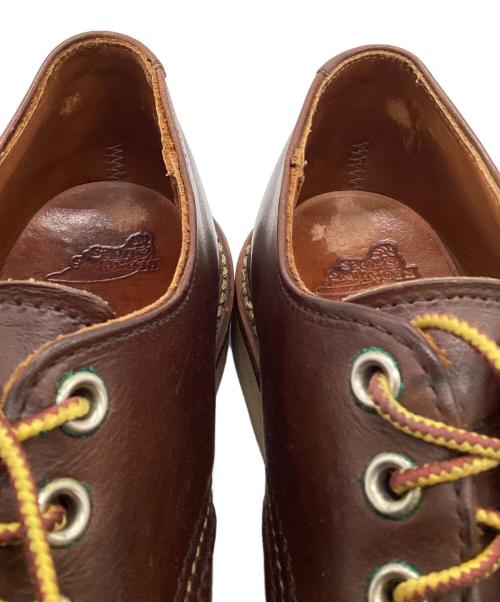 RED WING（レッドウィング）RED WING (レッドウィング) Work Oxford（ワークオックスフォード） ブラウン サイズ:US8Dの古着・服飾アイテム