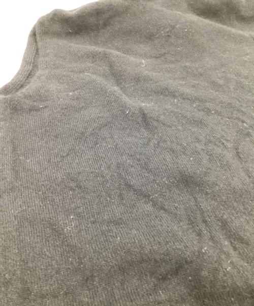 HERMES（エルメス）HERMES (エルメス) ノースリーブカシミヤタートルニット ブラック サイズ:LAの古着・服飾アイテム