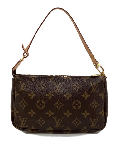LOUIS VUITTON（ルイ ヴィトン）LOUIS VUITTON (ルイ ヴィトン) モノグラム ポシェット・アクセソワール ブラウンの古着・服飾アイテム