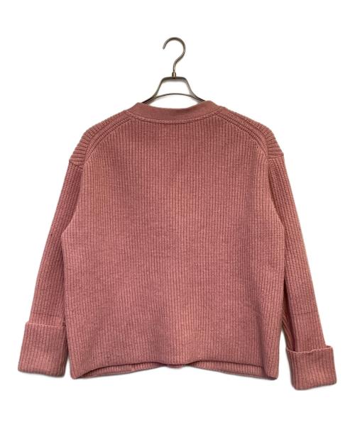 OBLI（オブリ）OBLI (オブリ) Vネックピンクカーディガン ピンク サイズ:-の古着・服飾アイテム