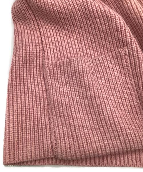 OBLI（オブリ）OBLI (オブリ) Vネックピンクカーディガン ピンク サイズ:-の古着・服飾アイテム