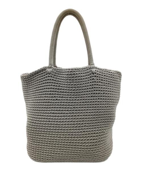 LUDLOW（ラドロー）LUDLOW (ラドロー) Cord bag Swan（スワンコードバッグ） グレーの古着・服飾アイテム