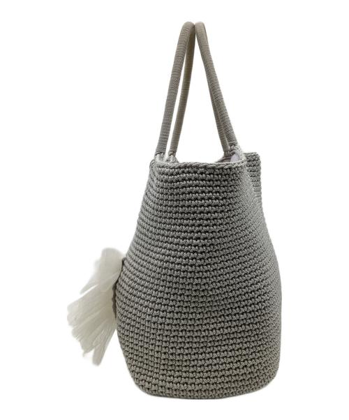 LUDLOW（ラドロー）LUDLOW (ラドロー) Cord bag Swan（スワンコードバッグ） グレーの古着・服飾アイテム