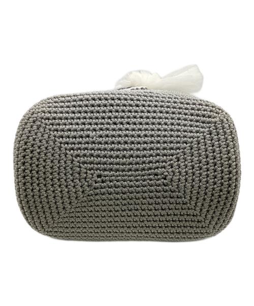 LUDLOW（ラドロー）LUDLOW (ラドロー) Cord bag Swan（スワンコードバッグ） グレーの古着・服飾アイテム