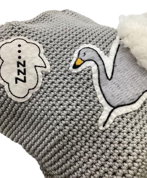 LUDLOW（ラドロー）LUDLOW (ラドロー) Cord bag Swan（スワンコードバッグ） グレーの古着・服飾アイテム