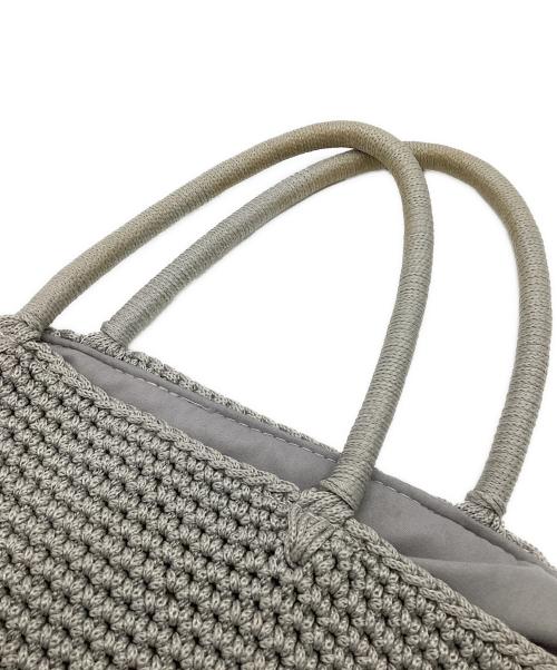 LUDLOW（ラドロー）LUDLOW (ラドロー) Cord bag Swan（スワンコードバッグ） グレーの古着・服飾アイテム