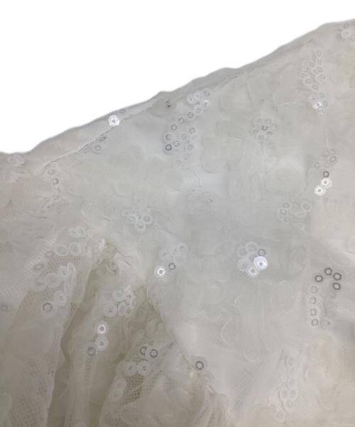 TSURU by MARIKO OIKAWA（ツルバイマリコオイカワ）TSURU by MARIKO OIKAWA (ツルバイマリコオイカワ) pas de chat（パドシャ）ブラウス ホワイト サイズ:Fの古着・服飾アイテム