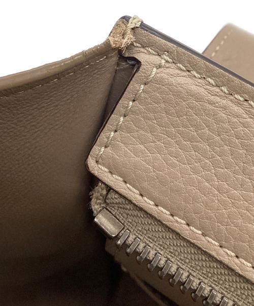 CELINE（セリーヌ）CELINE (セリーヌ) Trapeze（トラペーズ）2WAYバッグ ベージュ・グレージュの古着・服飾アイテム
