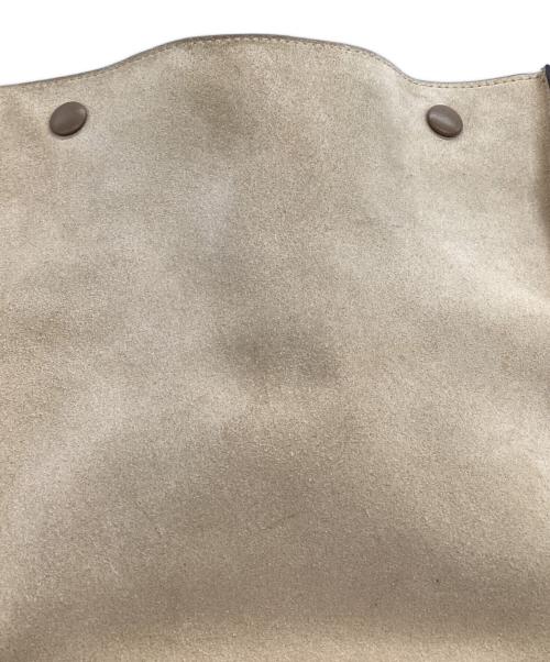 CELINE（セリーヌ）CELINE (セリーヌ) Trapeze（トラペーズ）2WAYバッグ ベージュ・グレージュの古着・服飾アイテム