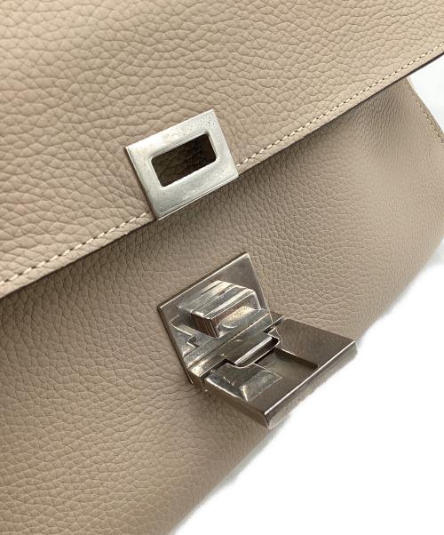 CELINE（セリーヌ）CELINE (セリーヌ) Trapeze（トラペーズ）2WAYバッグ ベージュ・グレージュの古着・服飾アイテム