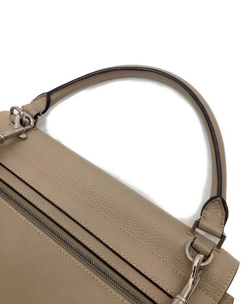 CELINE（セリーヌ）CELINE (セリーヌ) Trapeze（トラペーズ）2WAYバッグ ベージュ・グレージュの古着・服飾アイテム