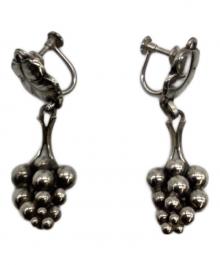 Georg Jensen（ジョージジェンセン）の古着「ムーンライト グレープ イヤリング」