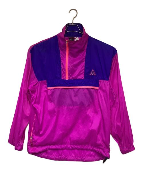 NIKE ACG（ナイキエーシージー）NIKE ACG (ナイキエーシージー) アノラックパーカー パープル×ブルー サイズ:Mの古着・服飾アイテム