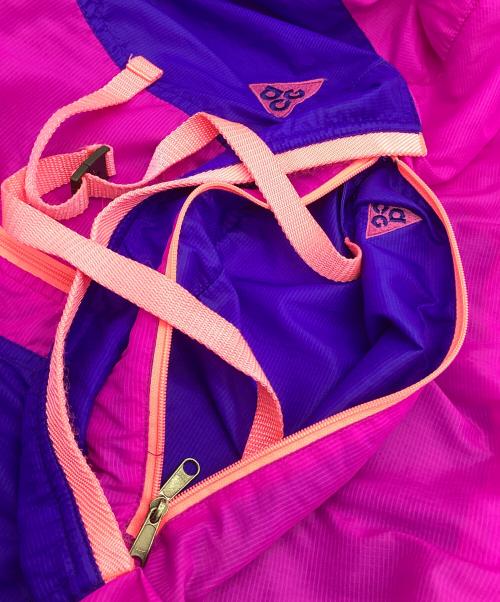 NIKE ACG（ナイキエーシージー）NIKE ACG (ナイキエーシージー) アノラックパーカー パープル×ブルー サイズ:Mの古着・服飾アイテム